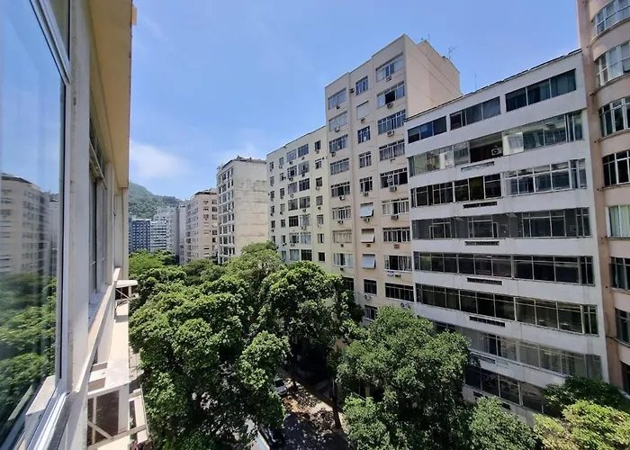 Esplêndido e Moderno Copacabana - 3 quadras da praia e metrô - ar condicionado Rio de Janeiro